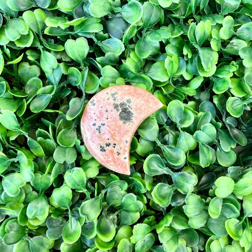 Rhodochrosite crescent moon